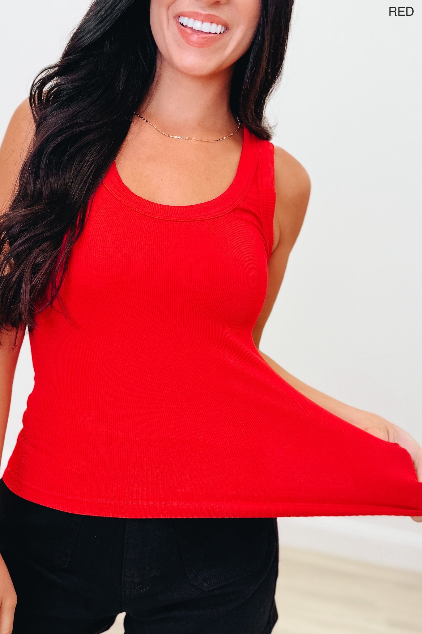 Rib & Roll Reversible Ribbed Tank Top - 14 Colors!