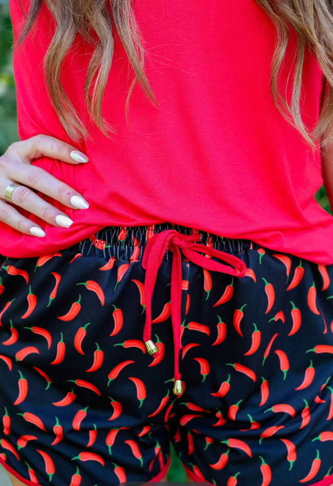Bring The Heat Drawstring Everyday Shorts