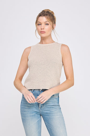 Subtle Shimmer Tank Top - 3 Colors!