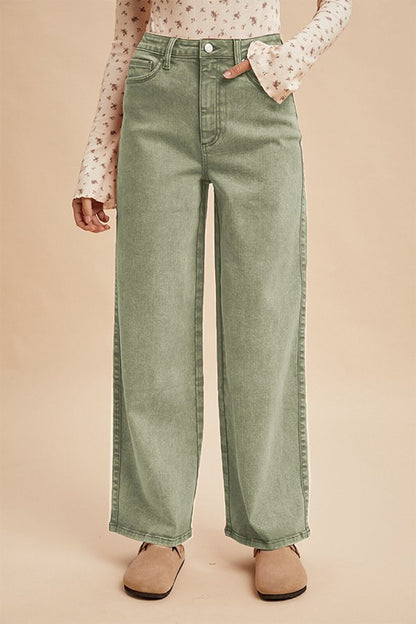 The Harlow Wide Leg Jeans - 2 Colors!