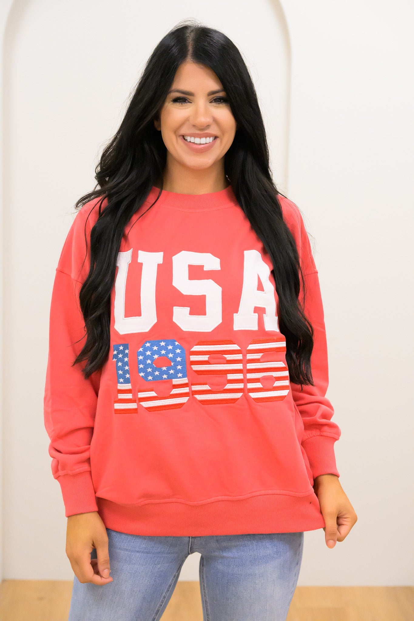 USA 1996 Olympics Pullover Top