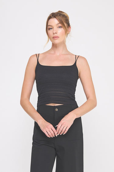 Gettin' Ziggy With It Bralette Cami - 2 Colors!