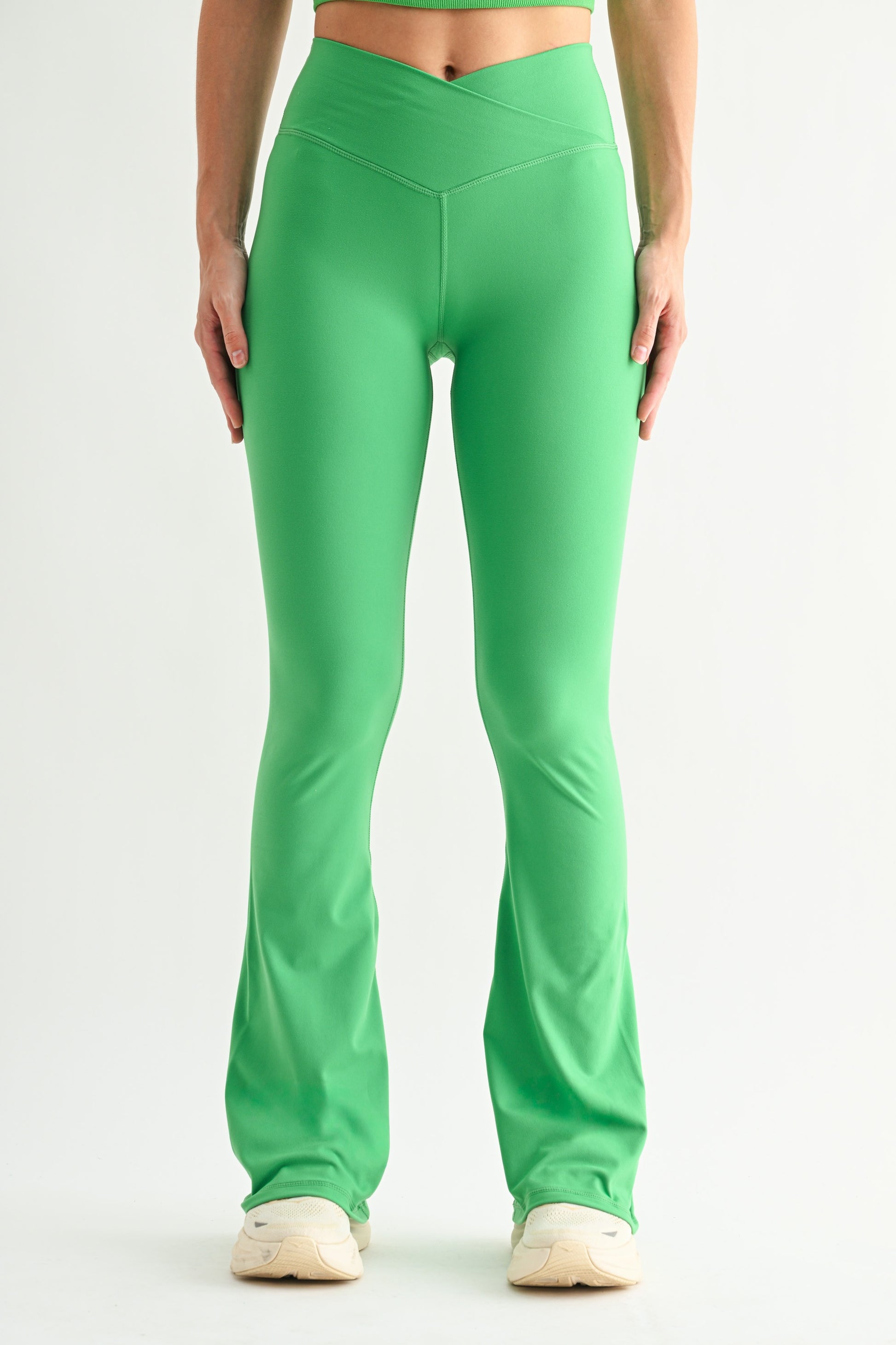 Take It All In Crossover Yoga Pants - 8 Colors!