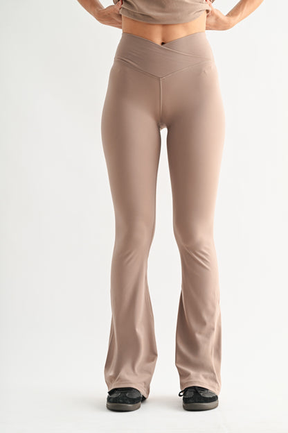 Take It All In Crossover Yoga Pants - 8 Colors!