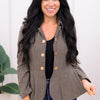Miss Sparkling Peplum Blazer - 4 Colors!