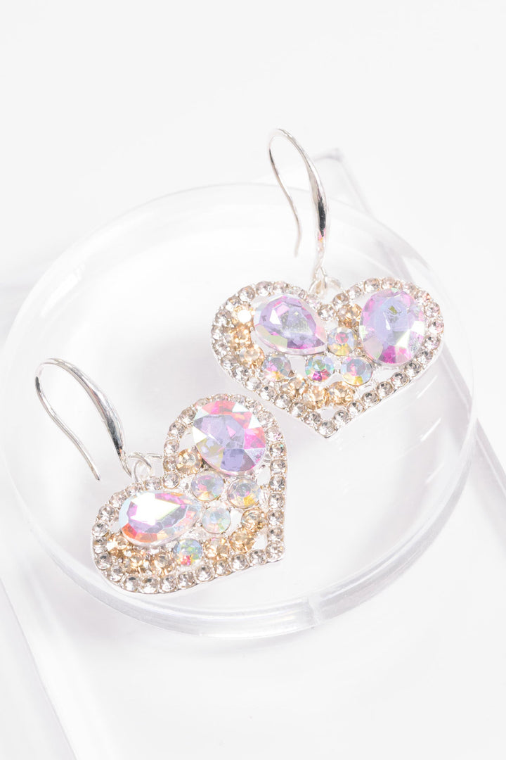 Copacabana Earrings - Liquid Metallic Pearl White