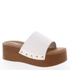 Uma Platform Sandals - White Pu