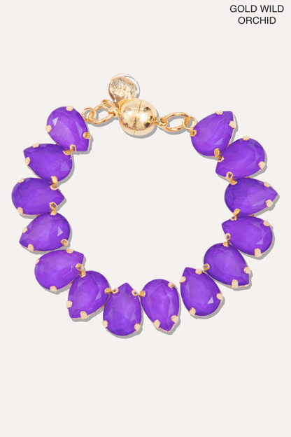 "BABE" Neon Crystal Bracelet - Multiple Colors!