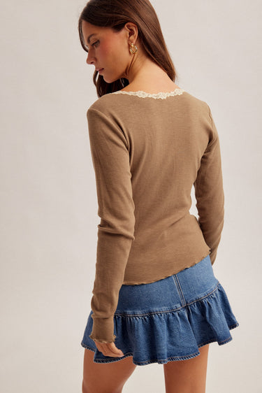 Beauty Within Lace Top - 2 Colors!