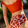 Here And Now Reversible Bottoms - Sienna Giraffe