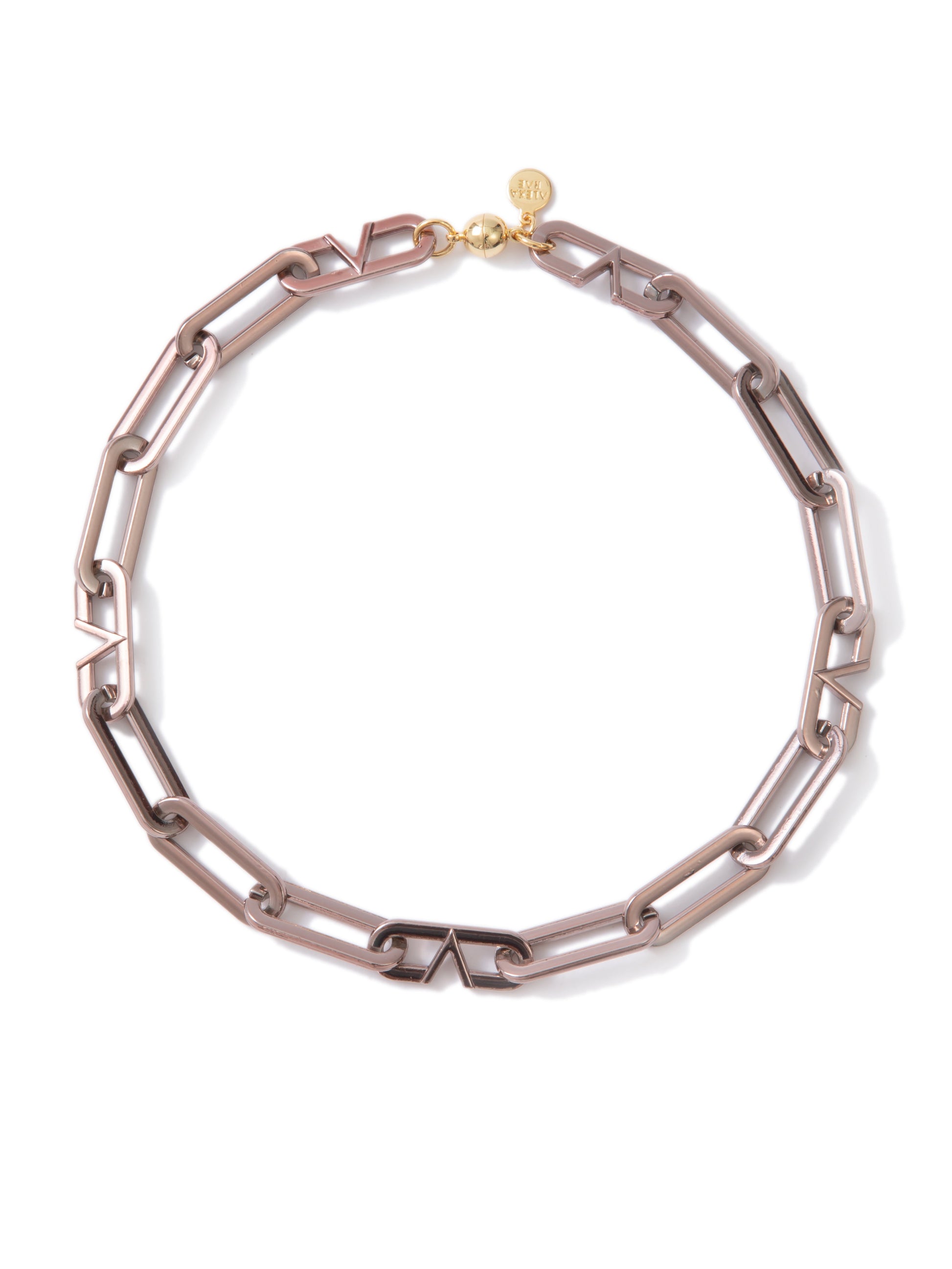 Valen Necklace - Liquid Metallic Moonshadow