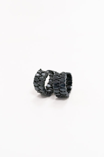 Let You Love Me Earrings - Metallic Graphite