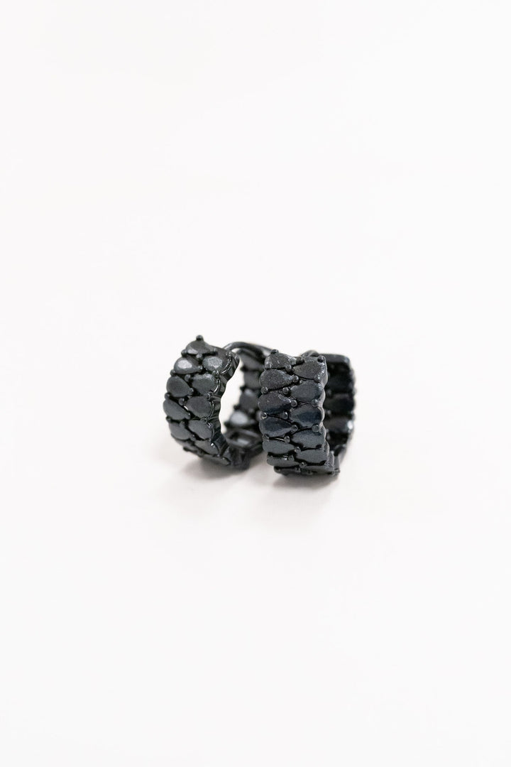 Let You Love Me Earrings - Metallic Graphite
