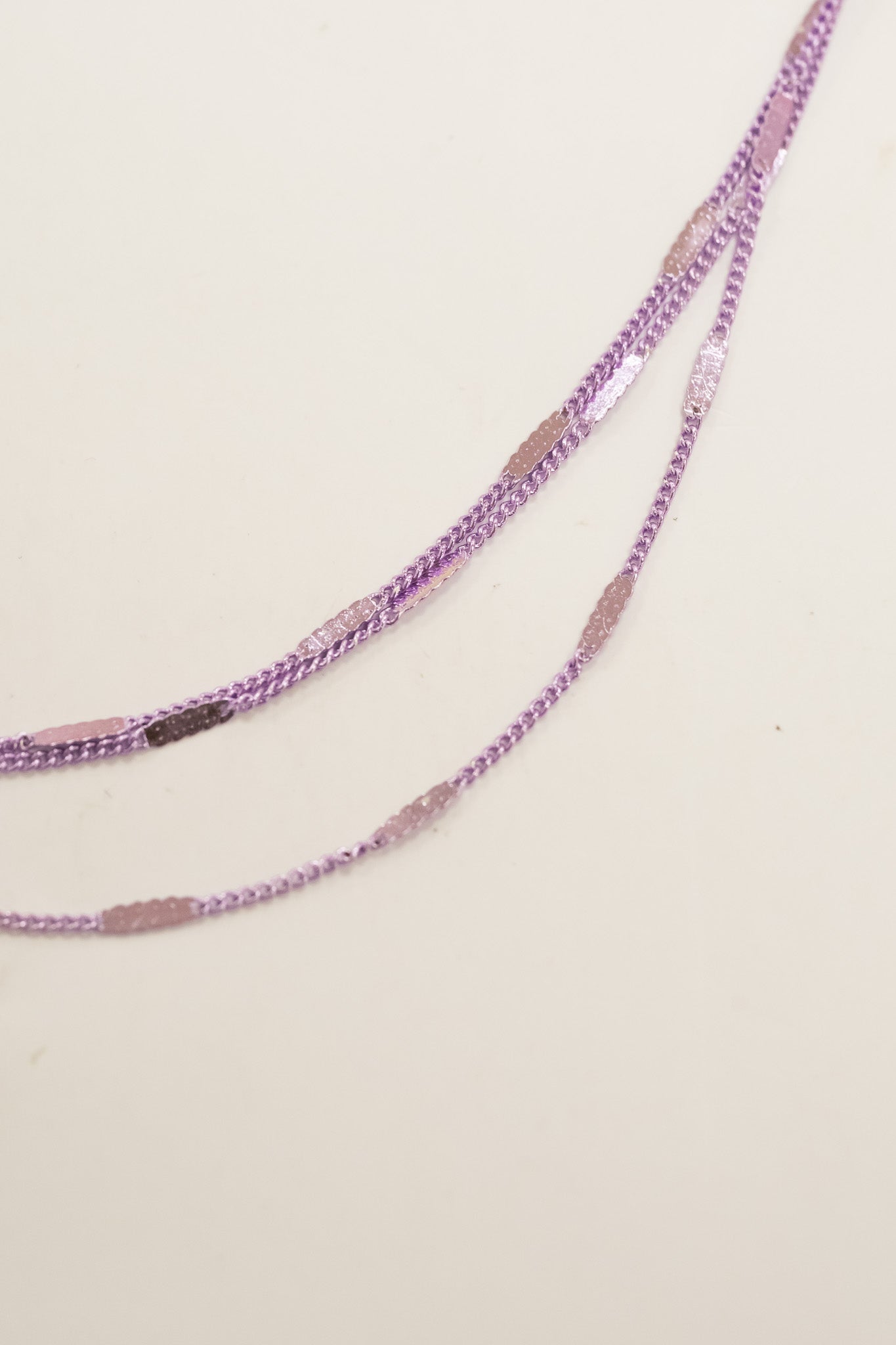 Vegas Night Necklace - Metallic Pure Serenity