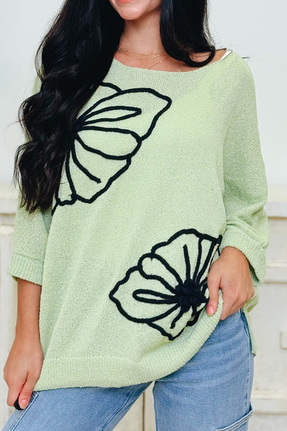 Stitch In Bloom Top - 3 Colors!