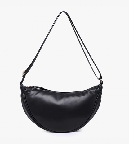 Jen & Co. Rosalie Small Banana Sling W/ Braided Zipper - 4 Colors!