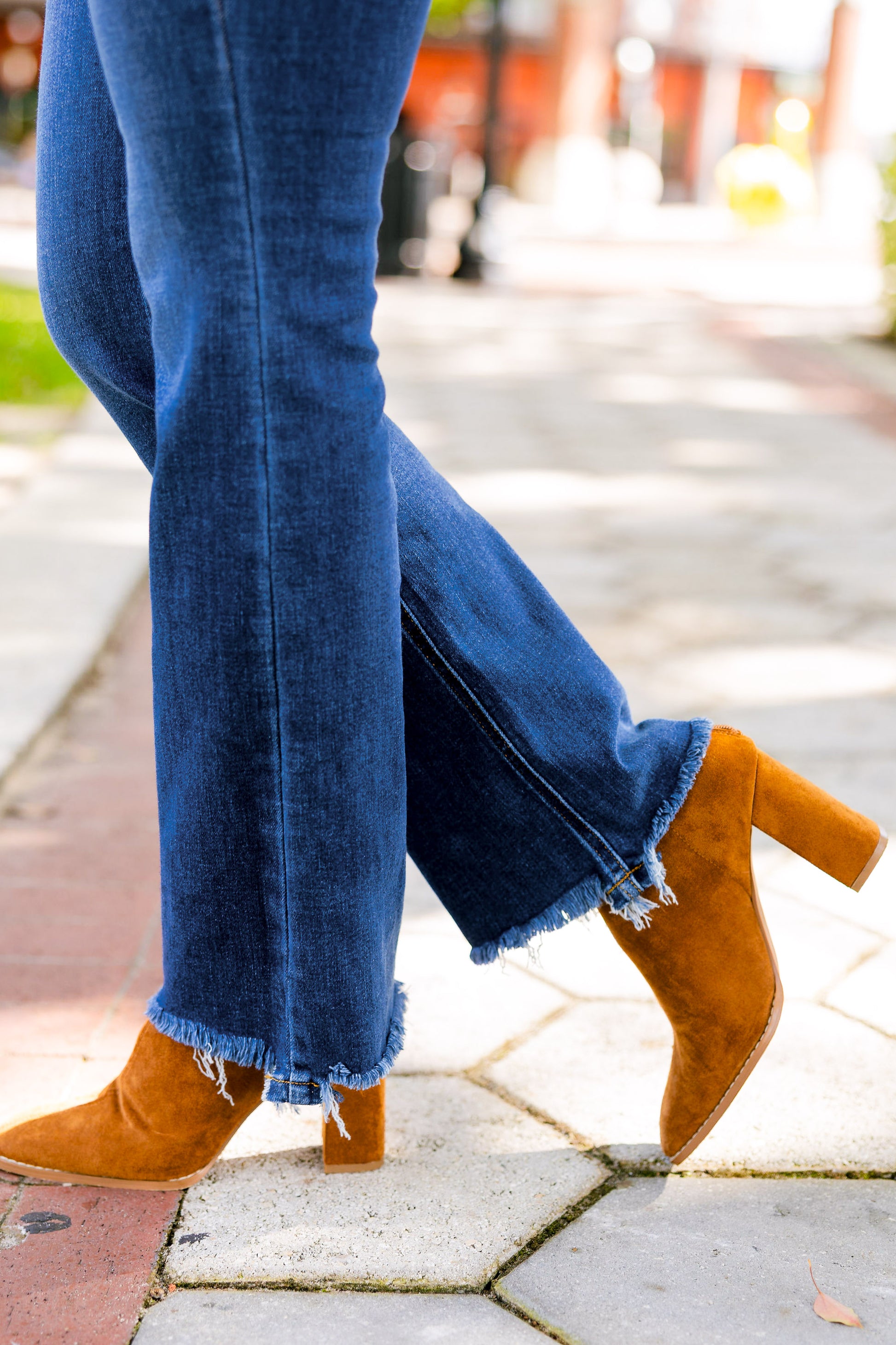 Slay Girl By Judy Blue - Vintage Frayed Hem Bootcut Jeans