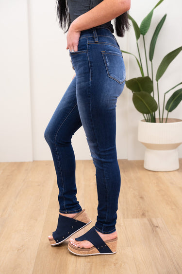 Kancan Roxy Jeans - Dark Denim