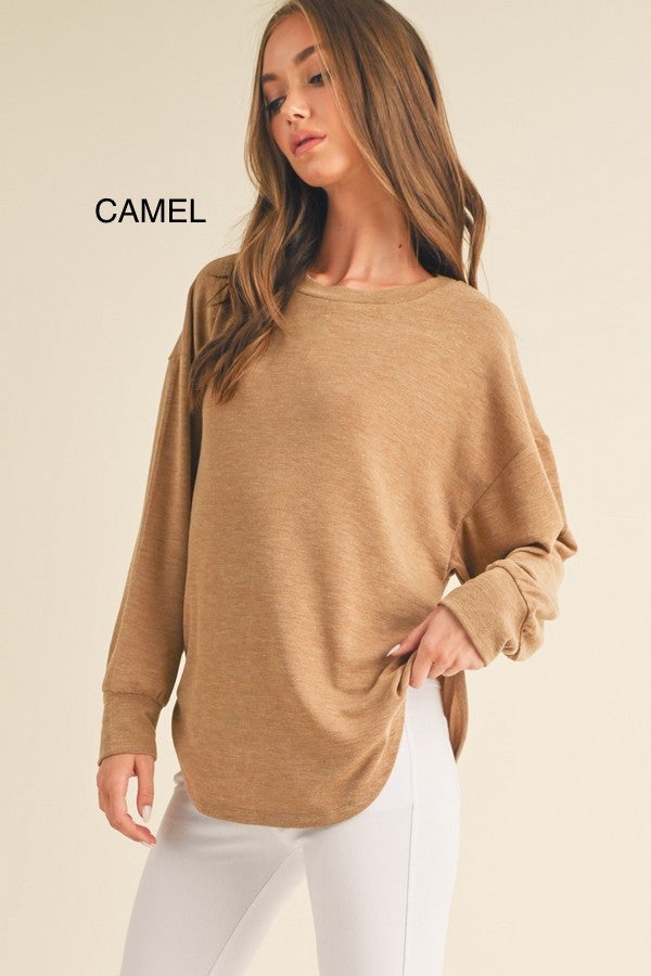Effortless Beauty Top - 4 Colors!