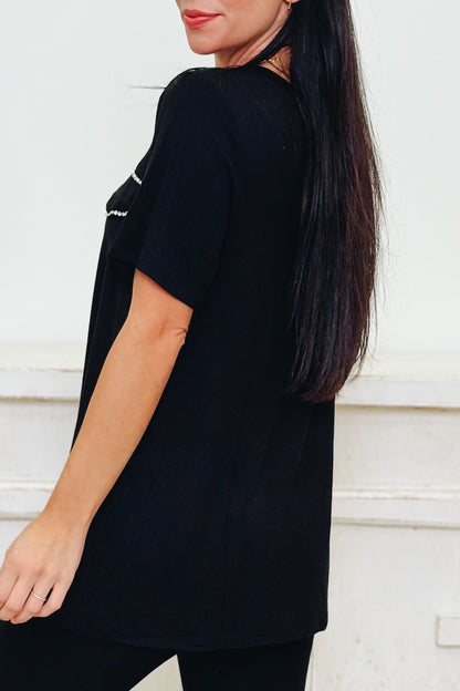 Pocketful Of Sparkle Top - 3 Colors !