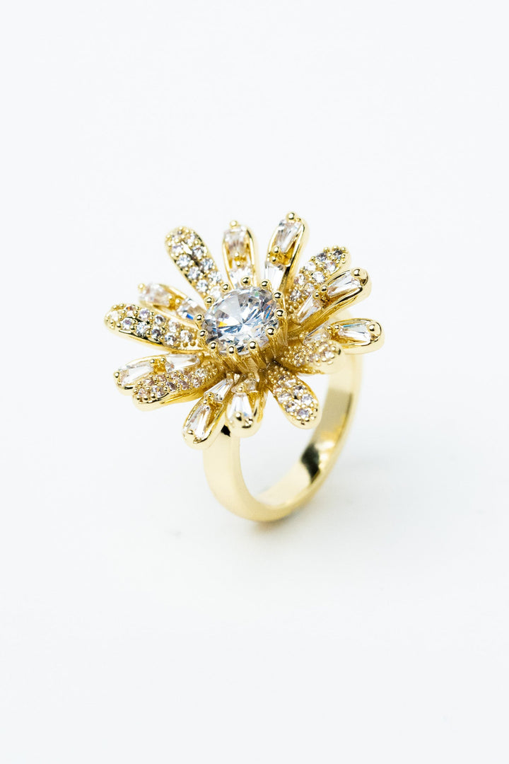 Spinning Daisy Ring