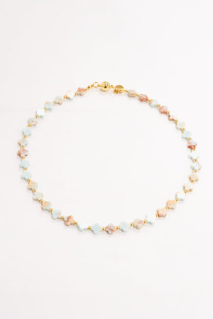 Blooming Skies Necklace - Sky