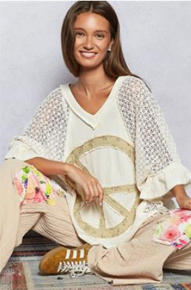Hippie Heart Top - 2 Colors!