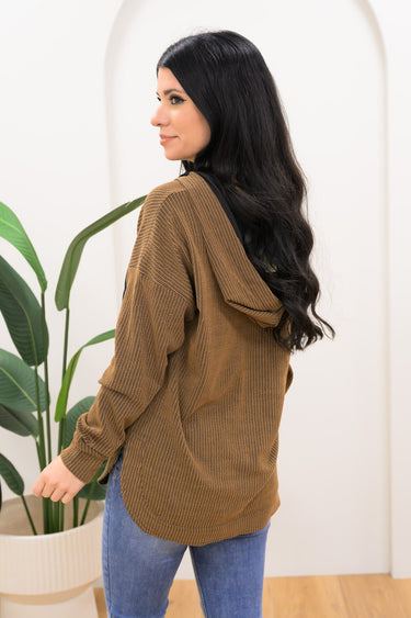 Silver Lining Hoodie - Caramel