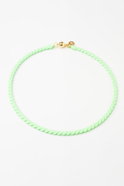 Always More Necklace - Matte Key Lime