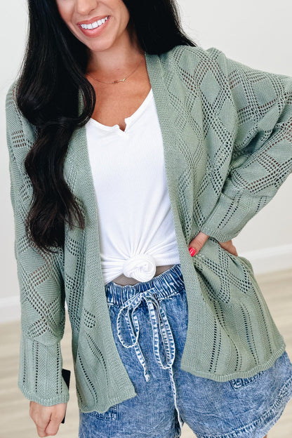 The Knit Fix Crochet Cardigan - 3 Colors!