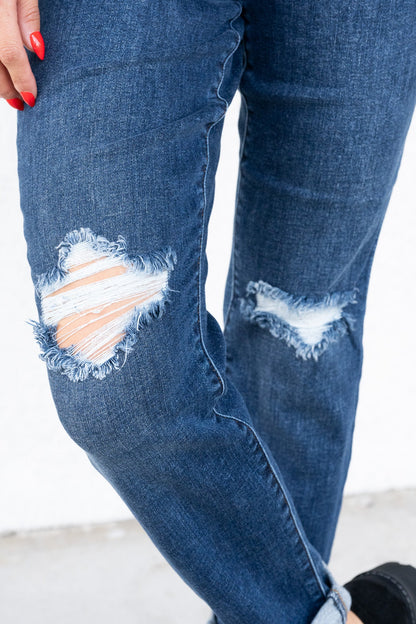 Judy Blue The Morgan Mid Rise Slim Fit Jeans