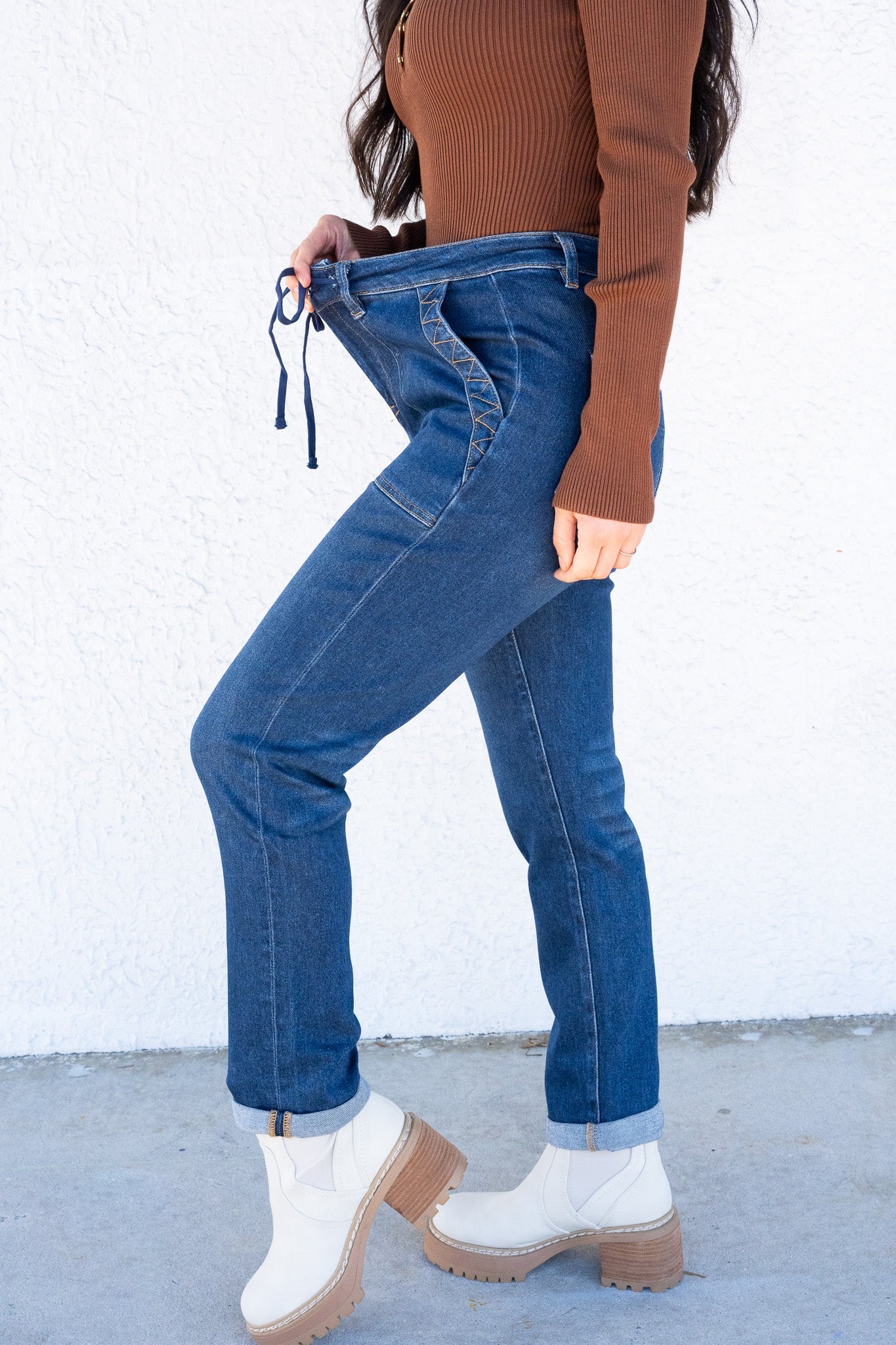 Not Your Moms By Mica - High Rise Mom Joggers