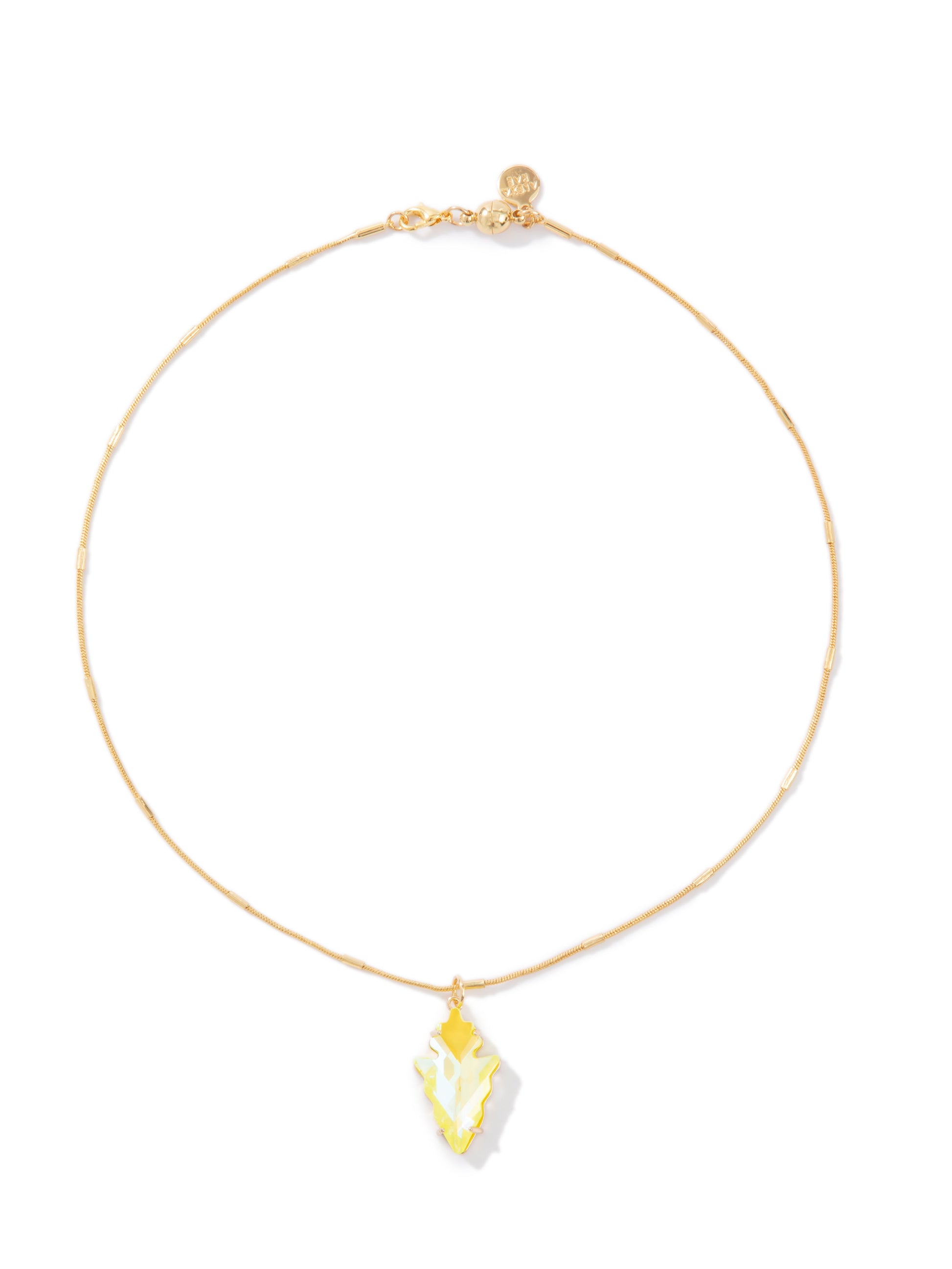 Cali Girls Necklace - Neon Yellow