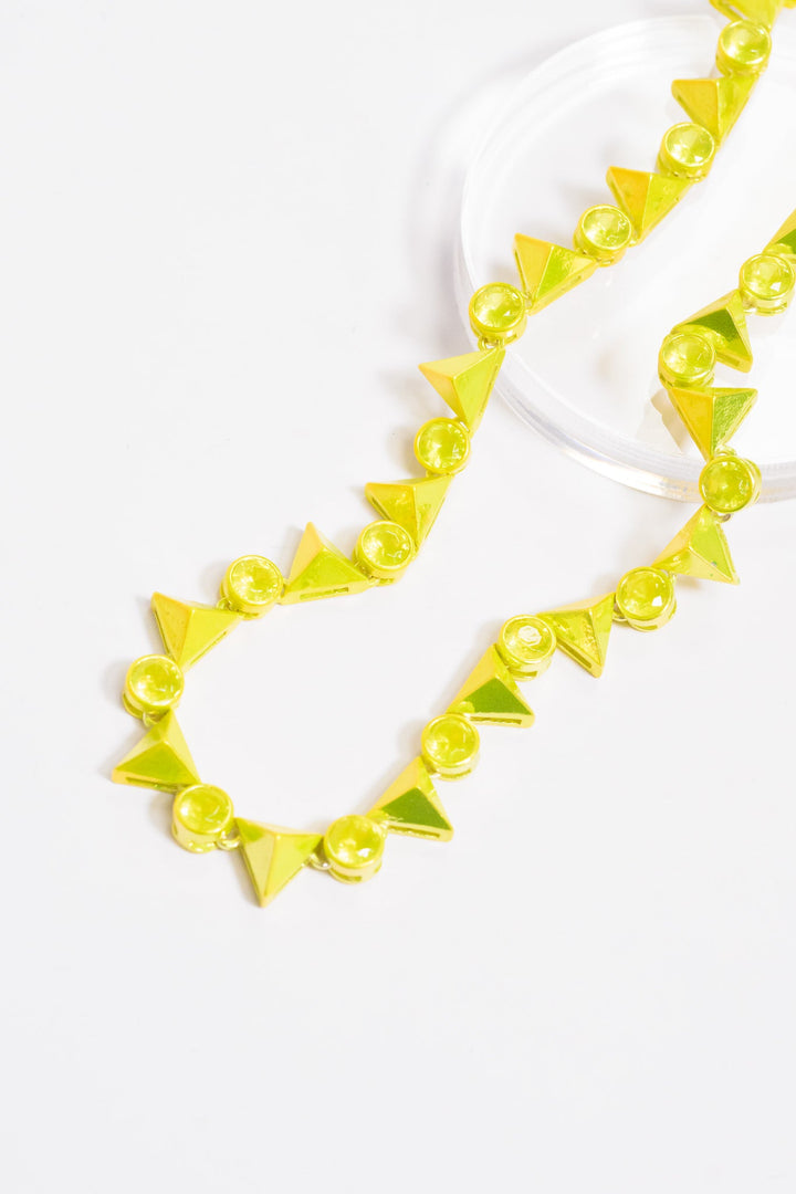 Last Dance Necklace - Metallic Lemonade