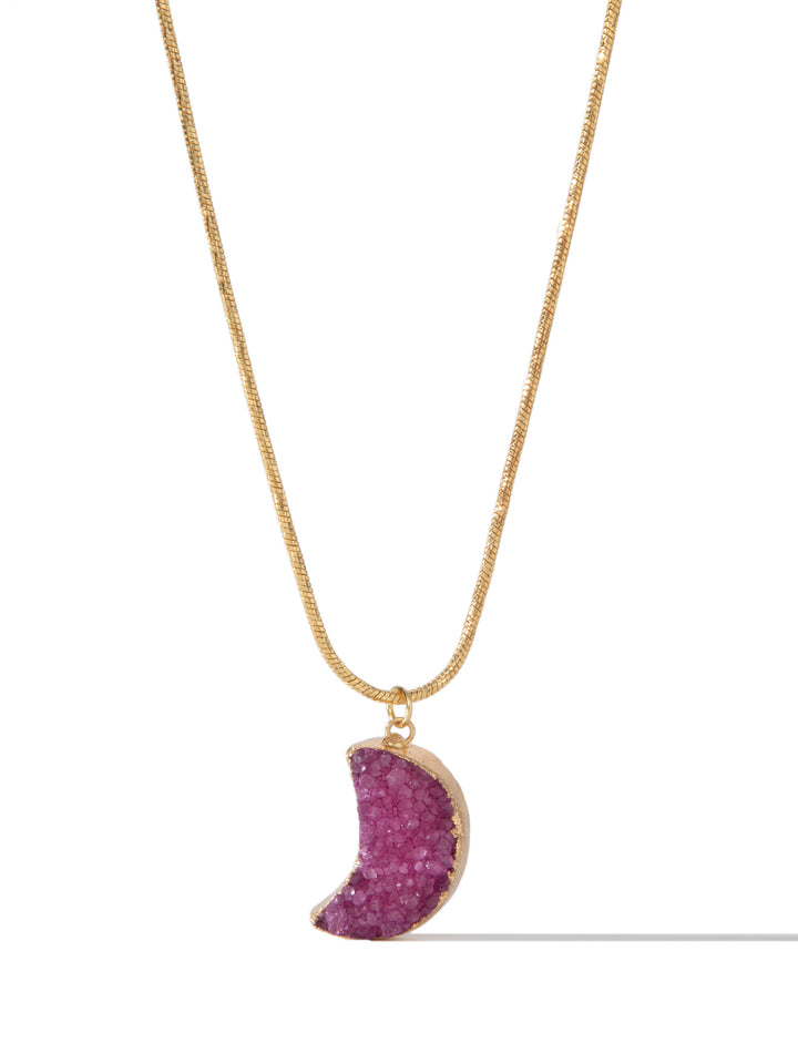 Anabella Necklace - Pink Moon