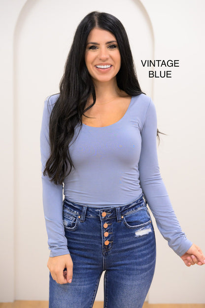 Down For The Basics Top - 18 Colors!