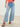 The Heather By Mica - High Rise Wide Leg Jeans - Earth Blue