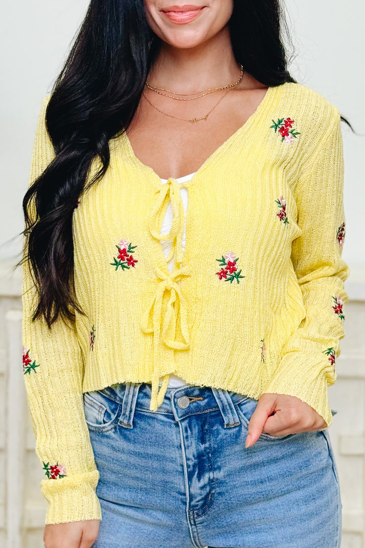 Seasons Of Change Floral Cardigan