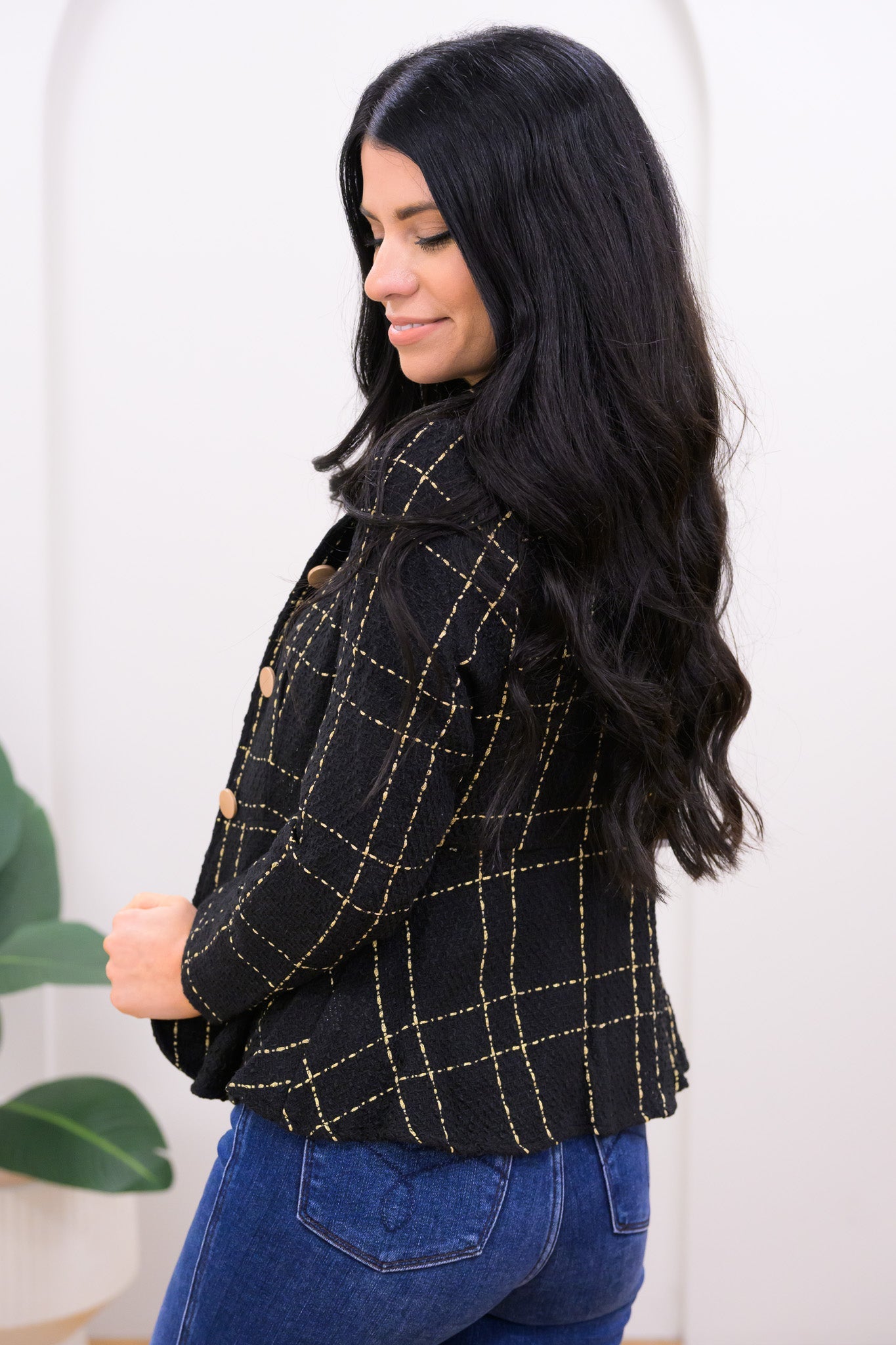 Miss Sparkling Peplum Blazer - 4 Colors!