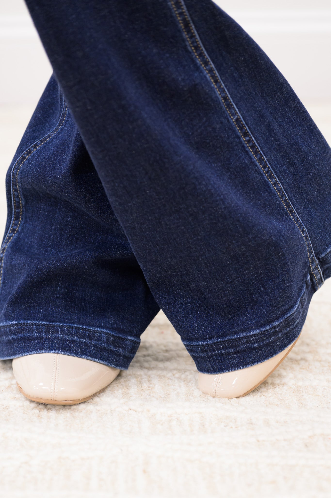 Coast To Coast By Judy Blue - High Rise Side Seam Flair Jeans