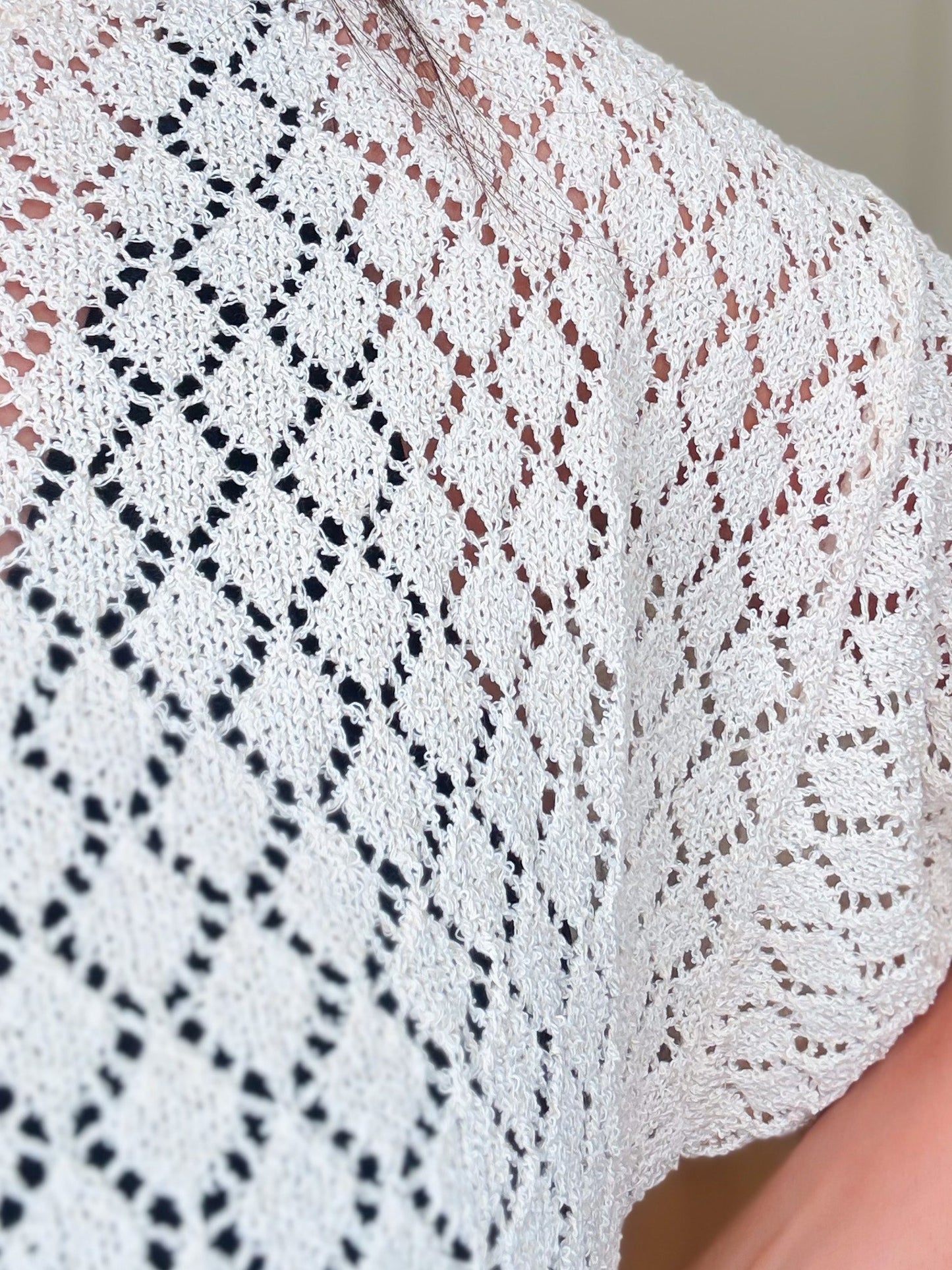 All Over Sweater Cover Up Top - 2 Colors!