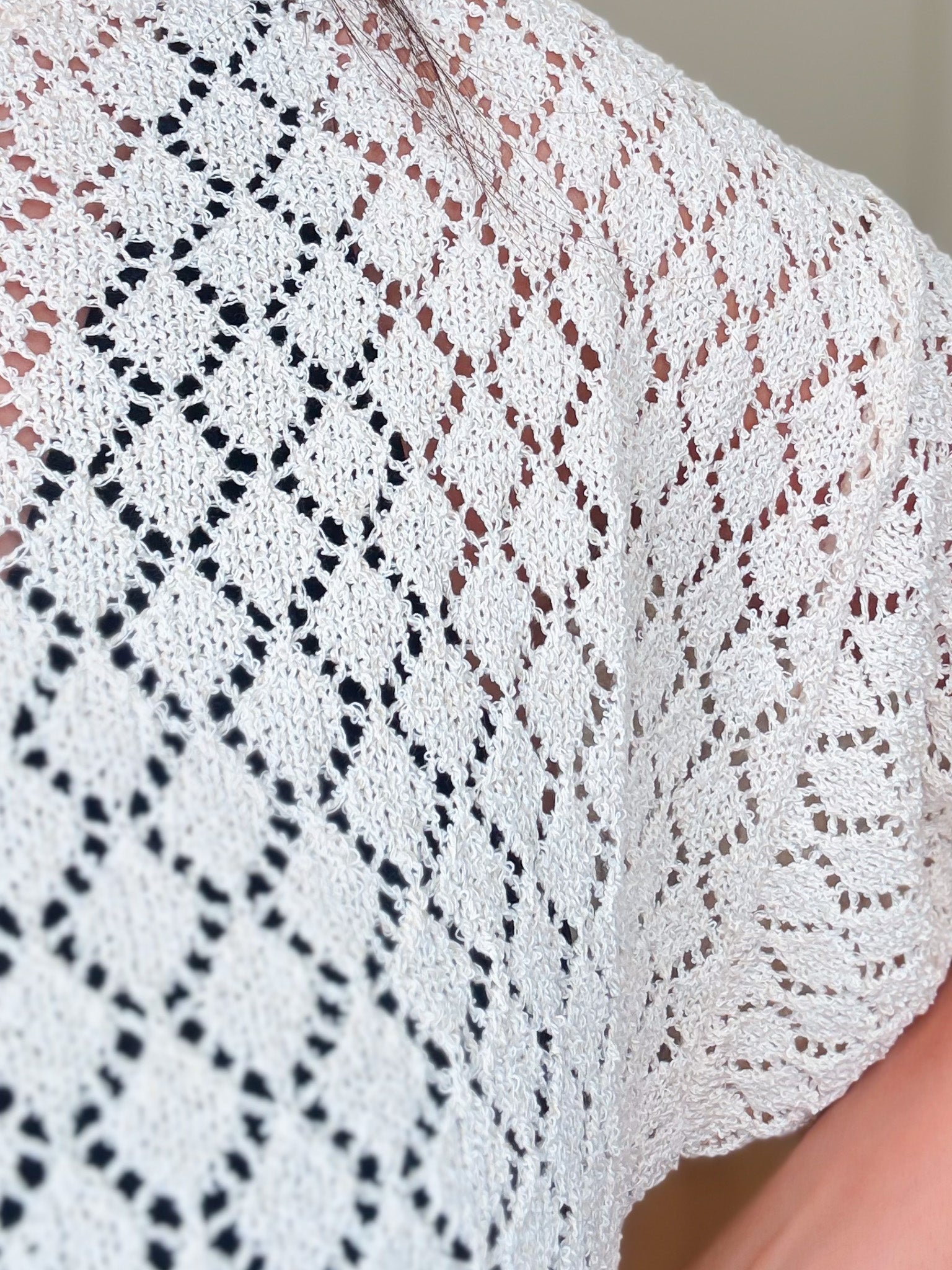 All Over Sweater Cover Up Top - 2 Colors!