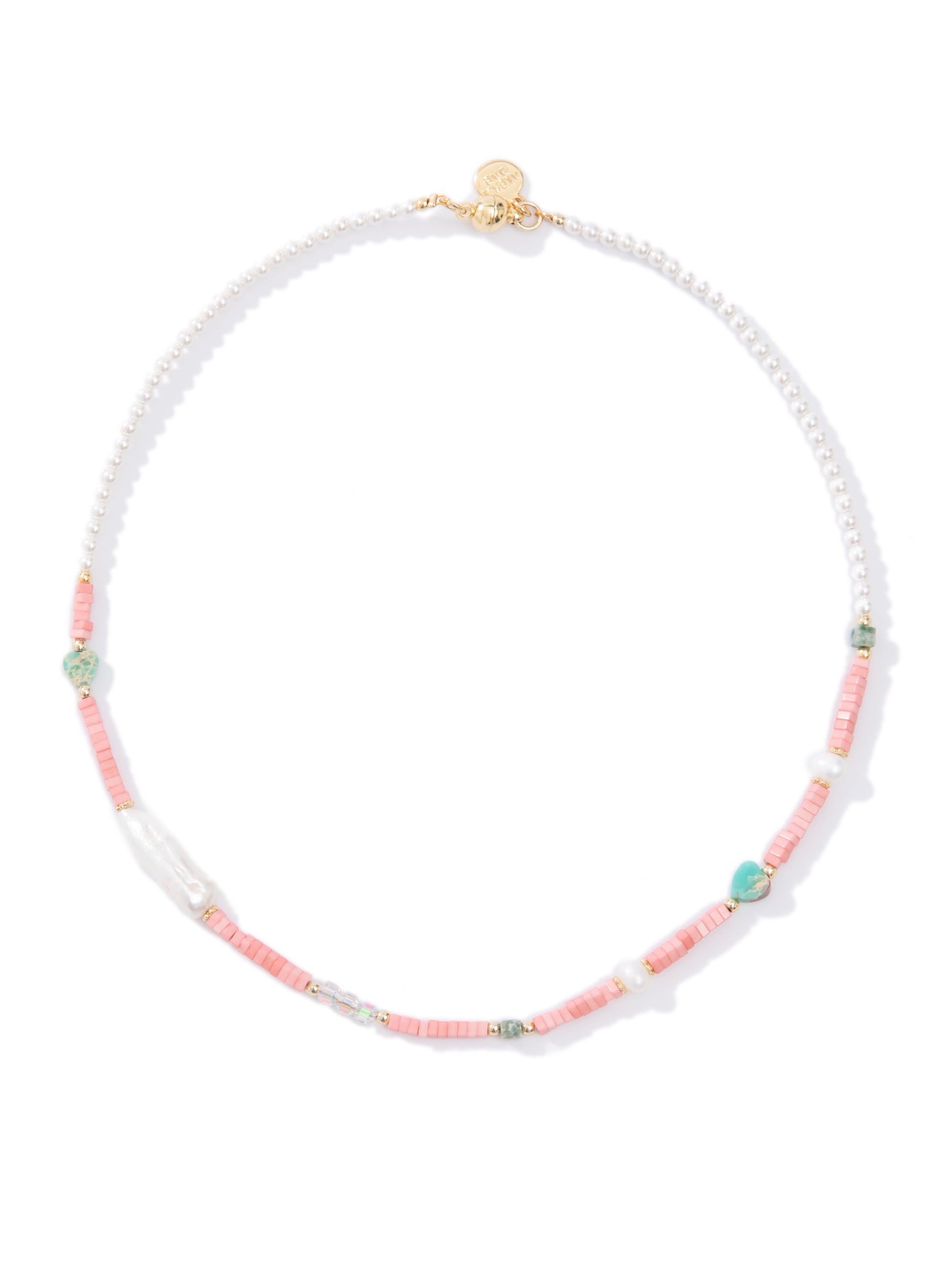 Rosy Sunset Necklace - Flamingo