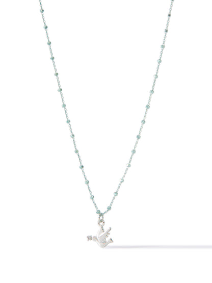Little Dove Necklace - Metallic Celestial