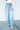 The Genie By Risen - Tummy Control Wide leg Cuffed Jeans - Light