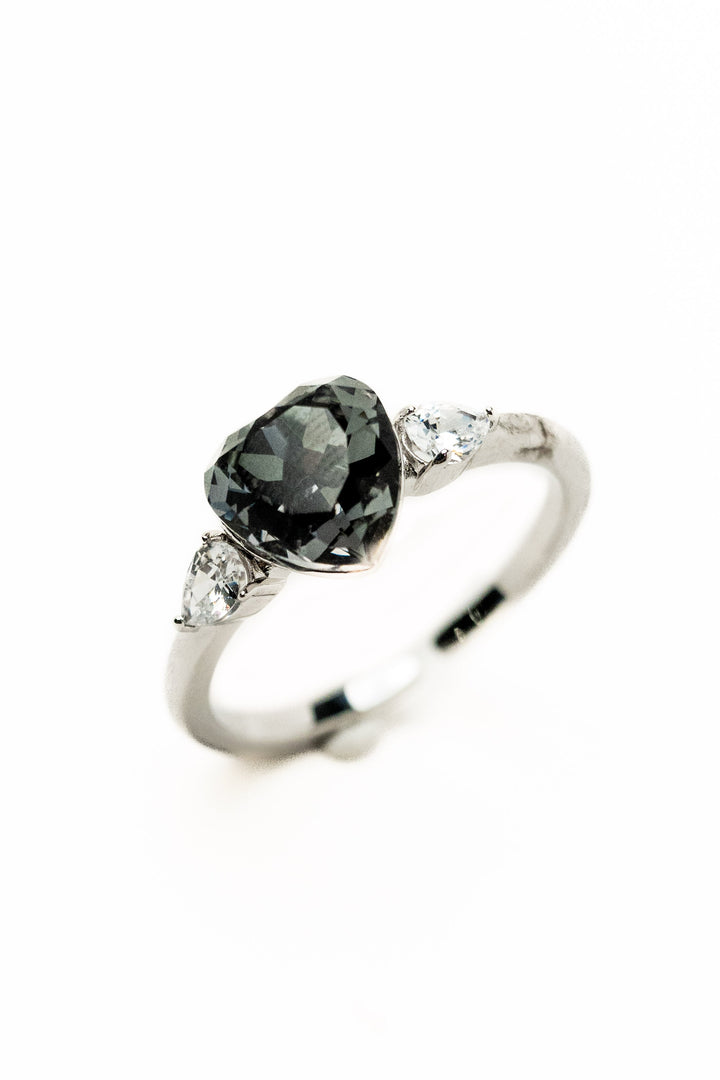 Passion Ring - Silver Smokey