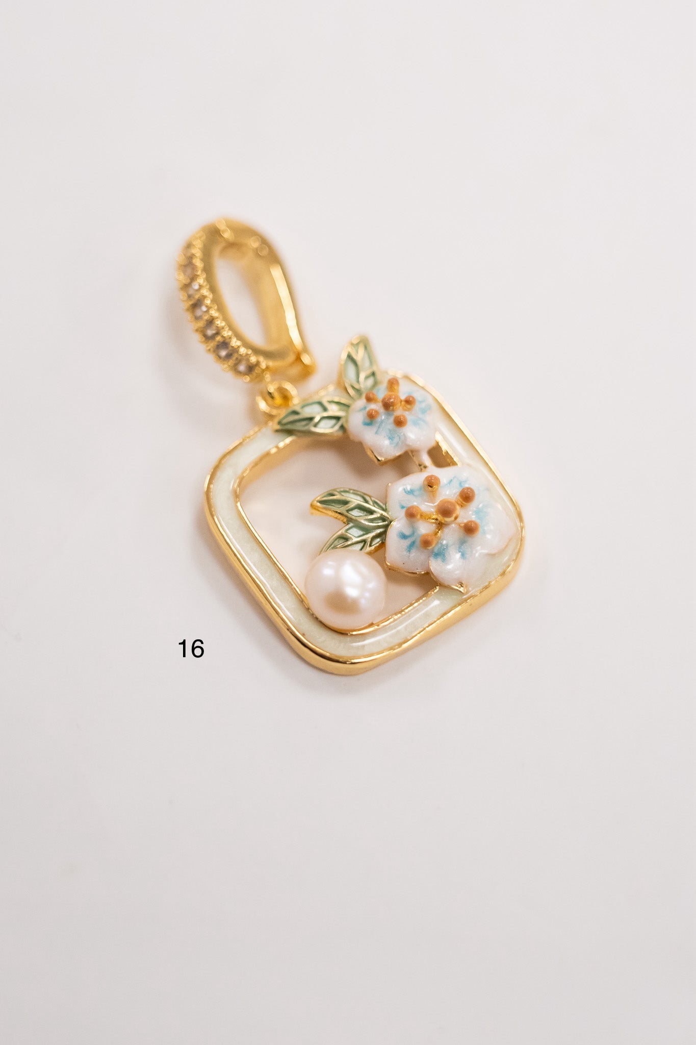 Garden Bloom Charm - Gold