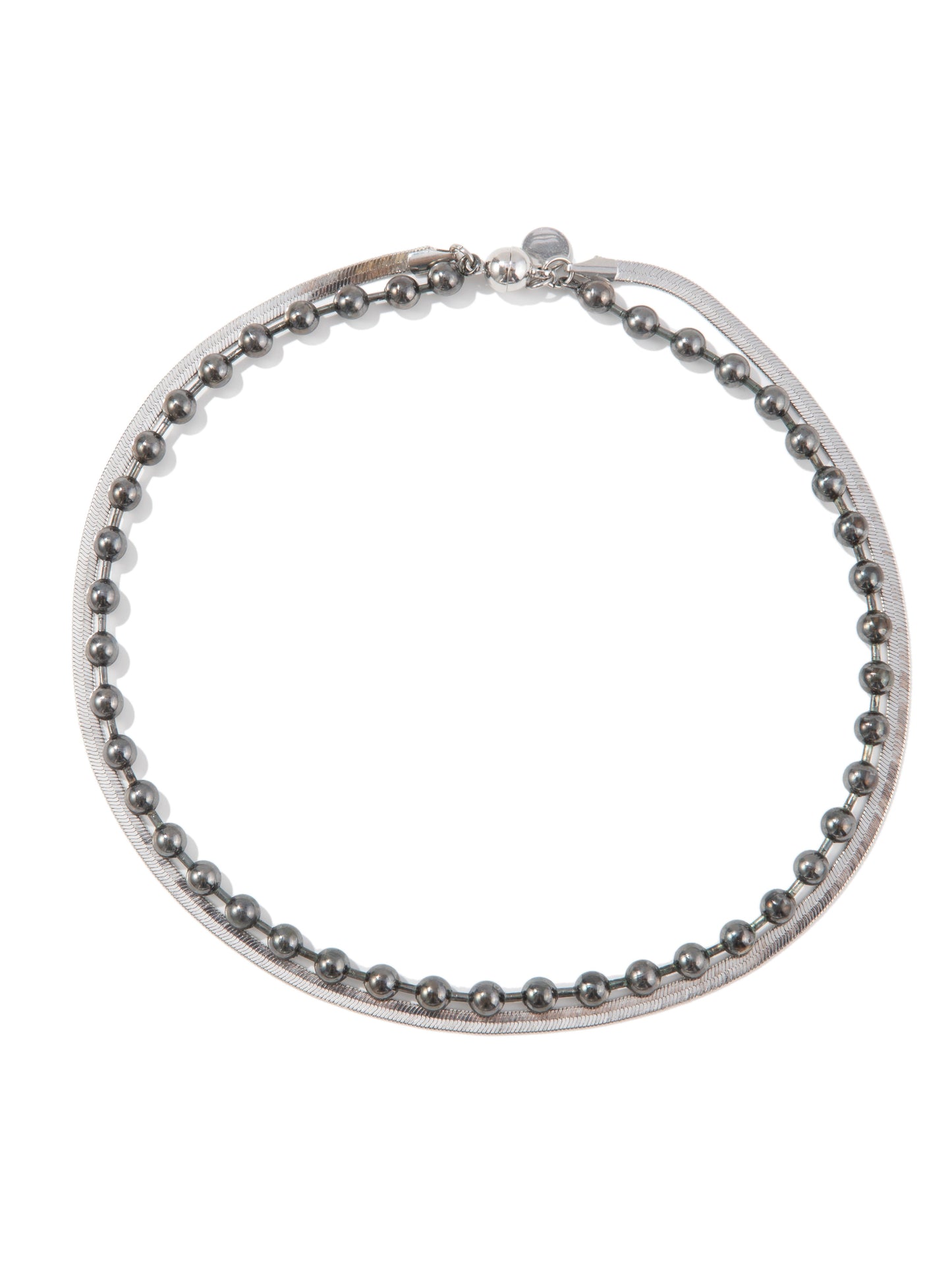 Raven Necklace - Gunmetal Silver