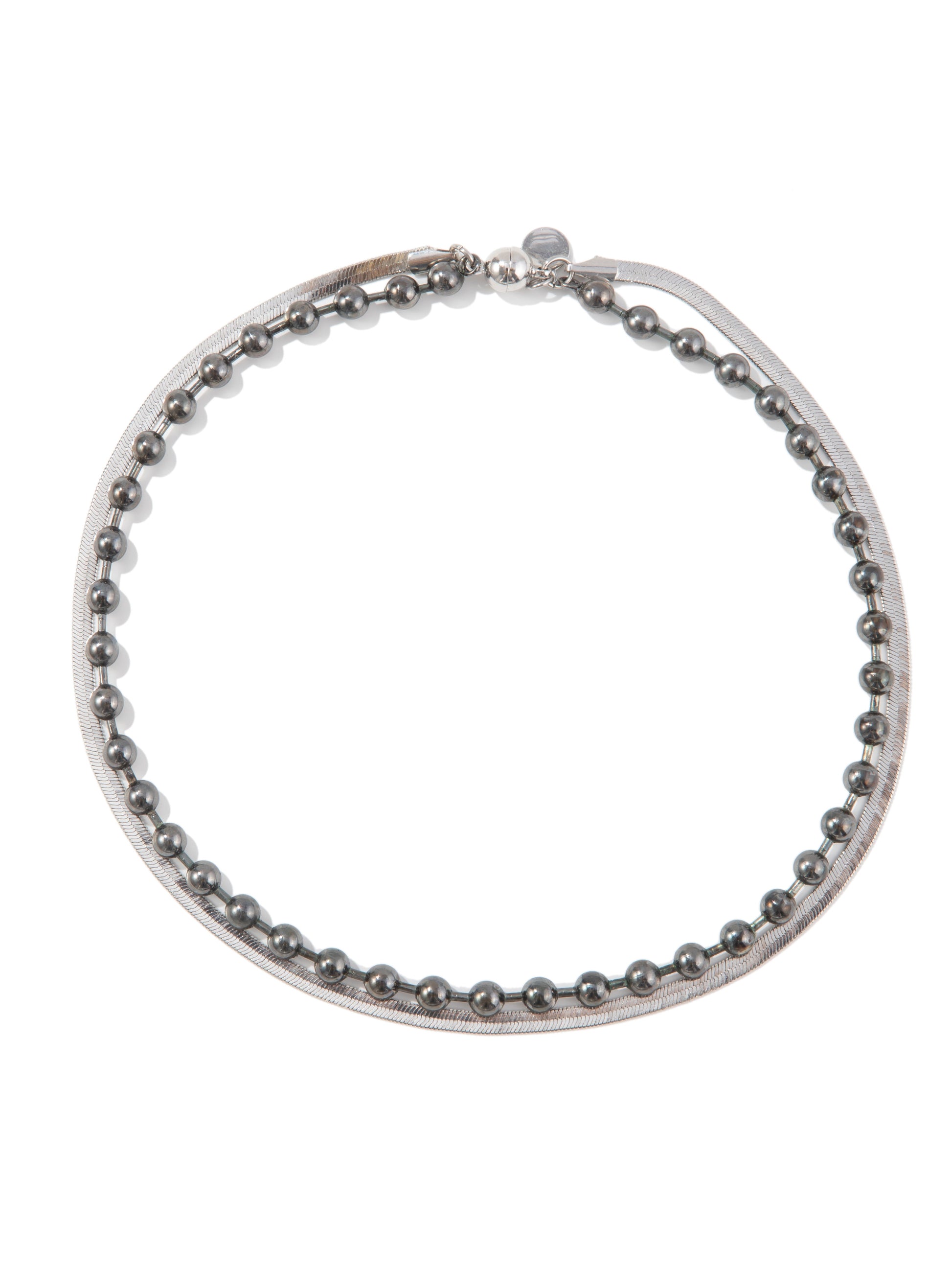 Raven Necklace - Gunmetal Silver