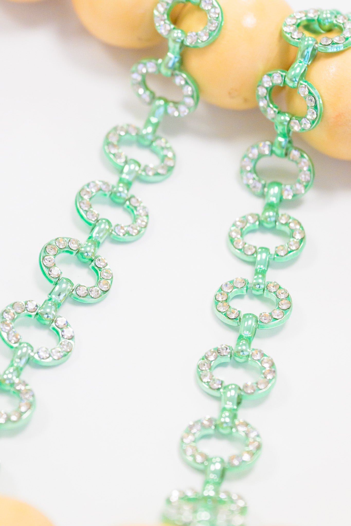Vanna Pave Necklace - Liquid Metallic Fiji Island
